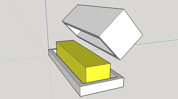 Byr Basit tereyağı kapları (Plastik Aparattır!!!) 3D