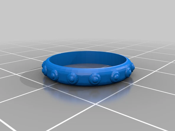 Byr Düğmelerle yüzük (Plastik Aparattır!!!) 3D - Resim 2