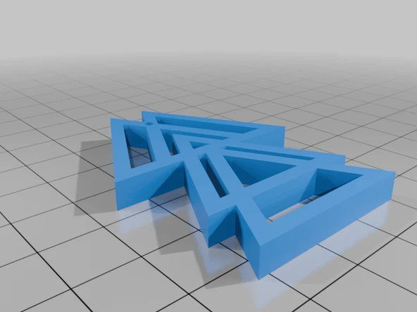 Byr Üçgen Kolye (Plastik Aparattır!!!) 3D - Resim 2