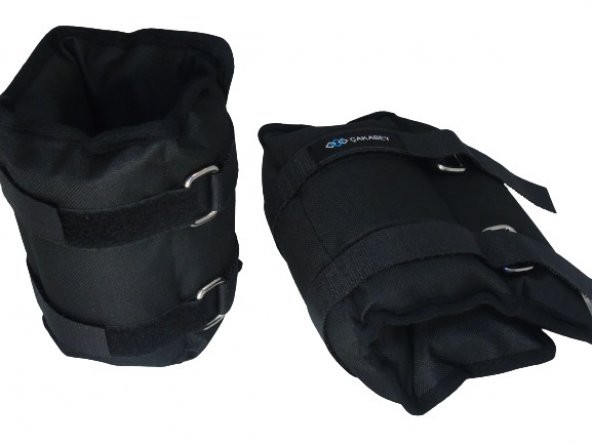 DSport Siyah El-ayak Bilek Ağırlığı 2 Kg Çift (2 Adet) - 2