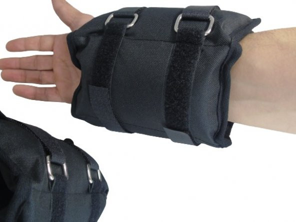 DSport Siyah El-ayak Bilek Ağırlığı 2 Kg Çift (2 Adet) - 3