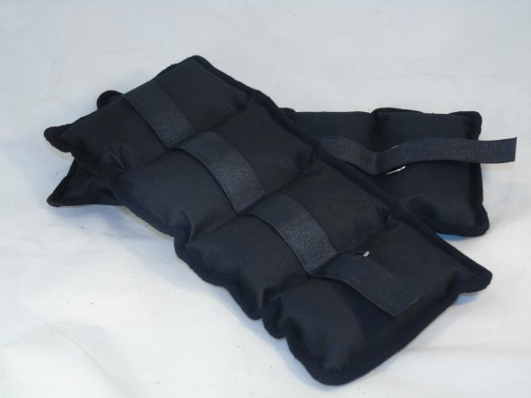 DSport Siyah El-ayak Bilek Ağırlığı 0.5 Kg Çift (2 Adet) - 2