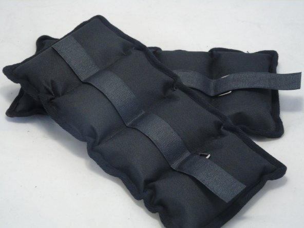 DSport Siyah El-ayak Bilek Ağırlığı 1 Kg Çift (2 Adet) - 5