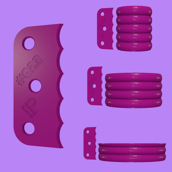 Byr Çanak çömlek kaburga aracı #023 (Plastik Aparattır!!!) 3D - 2