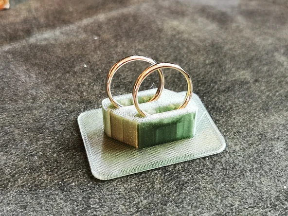 Byr Yüzük sunumu kaidesi (Plastik Aparattır!!!) 3D - Resim 2