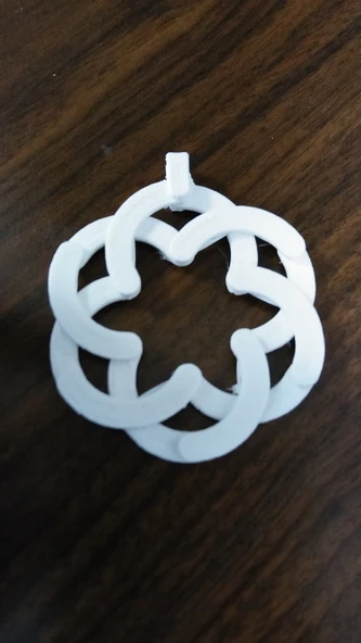 Byr Genişletilebilir çiçek kolye / anahtarlık (Plastik Aparattır!!!) 3D - 4