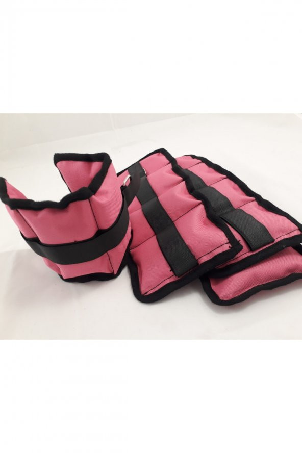 Pembe El-ayak Bilek Ağırlığı 2,5 Kg Çift (2 Adet) - 3