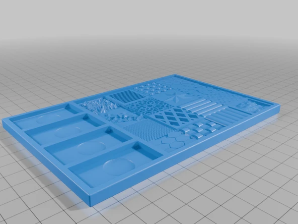 Byr Kuru fırça doku paleti (Plastik Aparattır!!!) 3D - 2