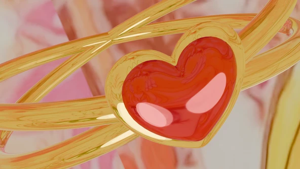 Byr Kalp Şekleli Yüzük (Plastik Aparattır!!!) 3D - Resim 3