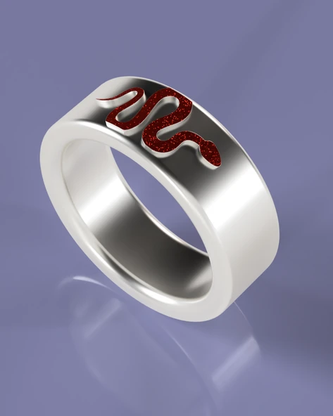 Byr Yılan ile Yüzük (Plastik Aparattır!!!) 3D ürün görseli