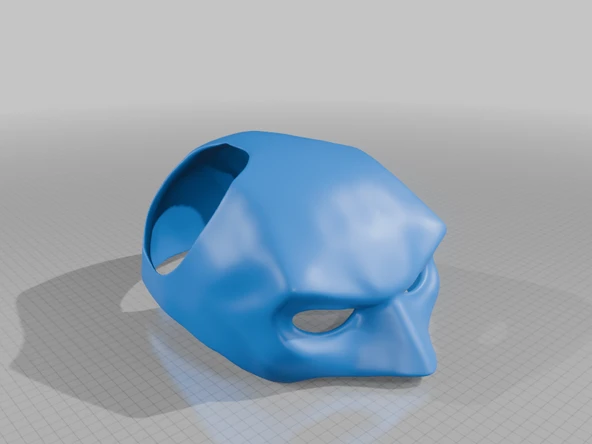 Byr CatBat Maskesi sabit geometri (Plastik Aparattır!!!) 3D - 2