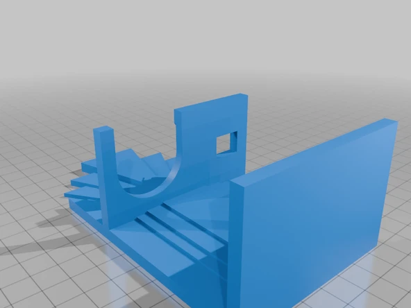 Byr Tedarik Tıraş Standı (Plastik Aparattır!!!) 3D - 2