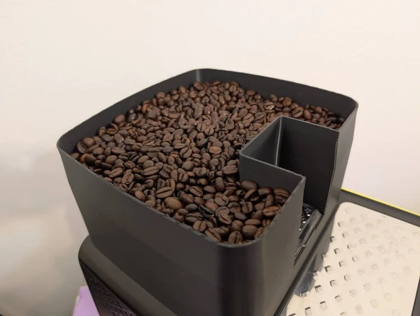 Byr Philips Lattego Kahve Çekirdekleri Konteyneri için 1kg Uzatma. (Plastik Aparattır!!!) 3D