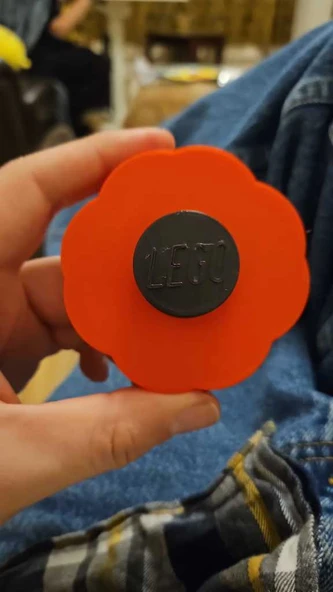 Lego çelenk için haşhaş çiçek (Plastik Aparattır!!!)