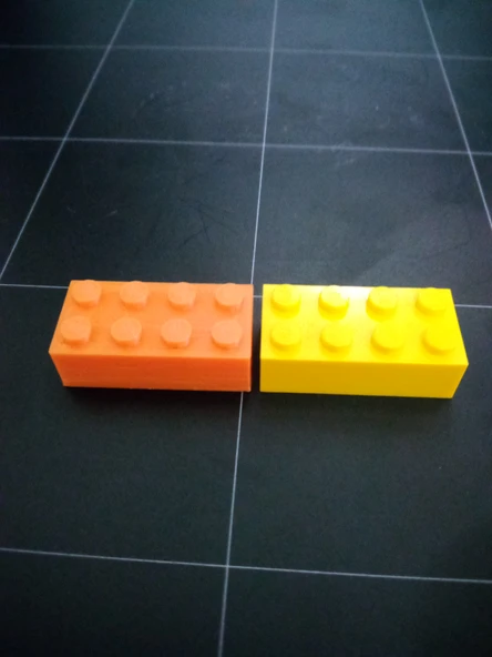 Lego uyumlu 2x4 tuğla (Plastik Aparattır!!!) - 5