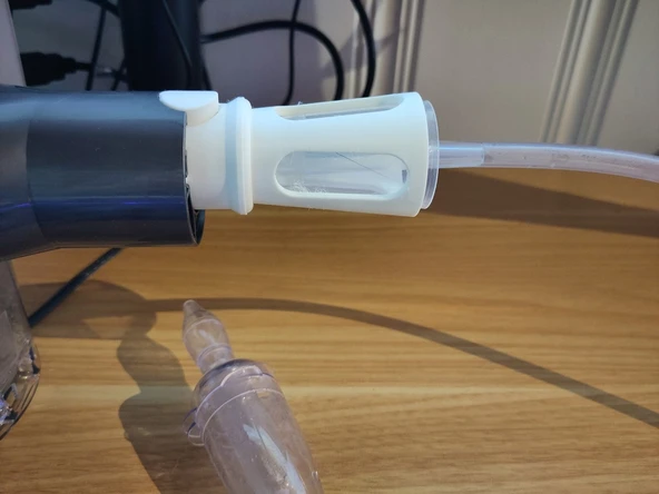 Havacılık Bebek Nazal Aspiratörü için Dyson Adaptörü (Plastik Aparattır!!!)