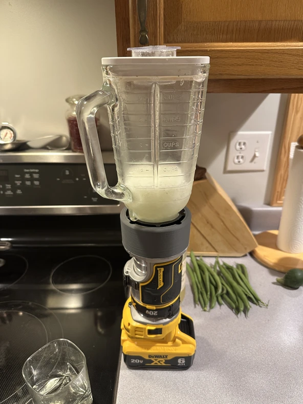 Byr Blender adaptörüne Dewalt Yönlendiricisi (Plastik Aparattır!!!) 3D - 3