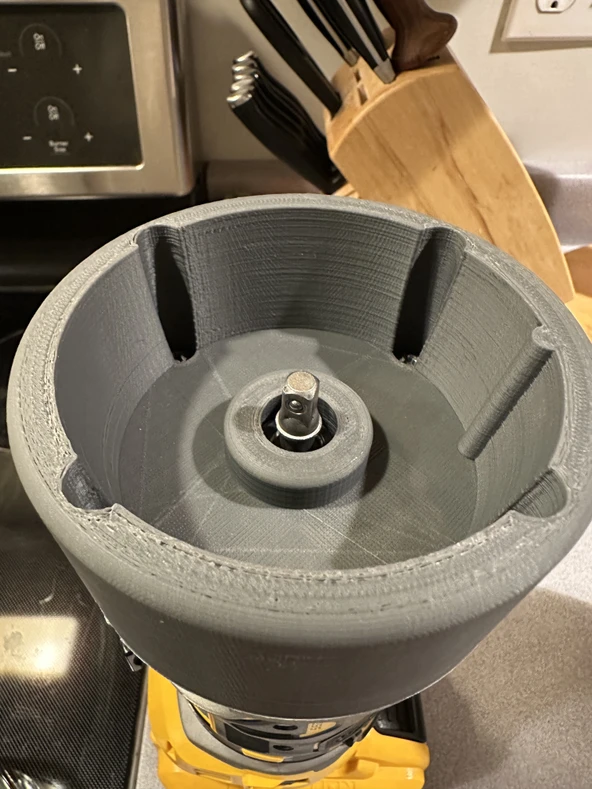 Byr Blender adaptörüne Dewalt Yönlendiricisi (Plastik Aparattır!!!) 3D - 4