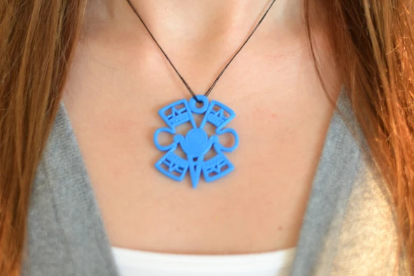 Byr Dört Dönem Kolye (Plastik Aparattır!!!) 3D ürün görseli 1