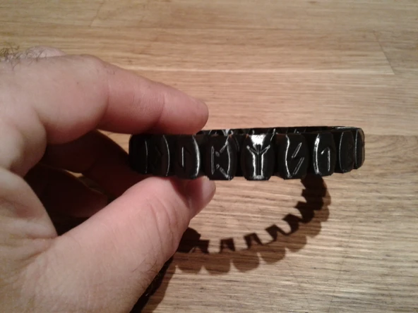 Byr Bilezik - Runic Pusula (Plastik Aparattır!!!) 3D - Resim 5