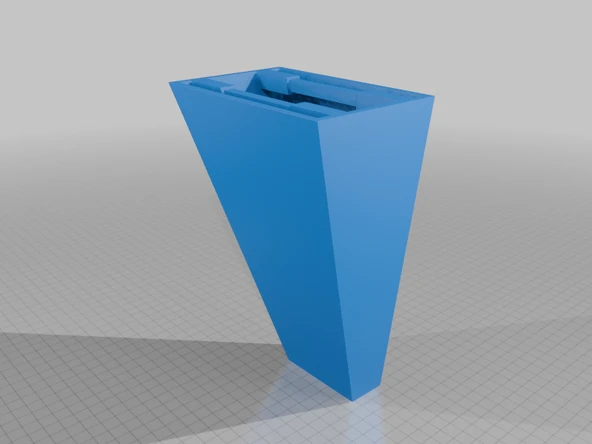 Byr Zorlanmış Perspektif Sütun Koridoru (Plastik Aparattır!!!) 3D - 3