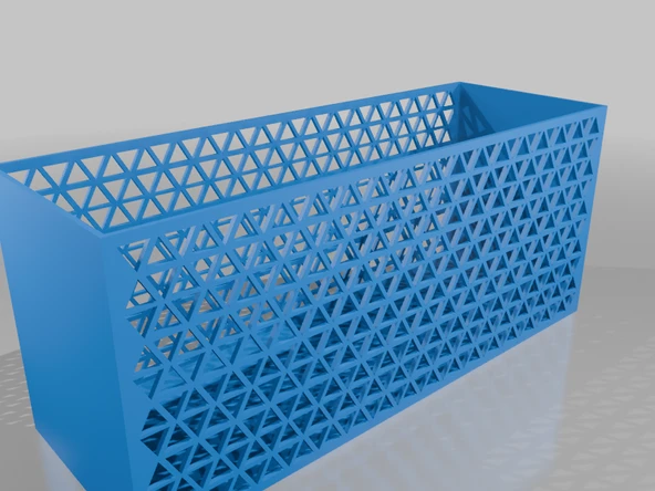 Byr Dekoratif Telkari Geometrik Kutu - Üçgenler (Plastik Aparattır!!!) 3D