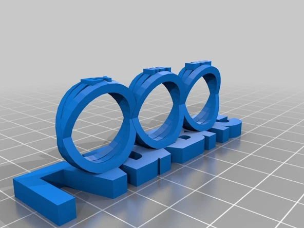 Byr Ladybug - 3 parmaklı yüzük (Plastik Aparattır!!!) 3D ürün görseli