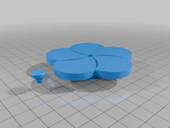 Byr Lego Çelenk için Daisy Süsleme (Plastik Aparattır!!!) 3D - 2