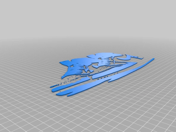 Byr Nike Air Jordan 1 Retro Yüksek Duvar Sanatı (Plastik Aparattır!!!) 3D ürün görseli