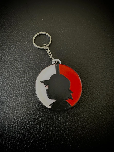 Byr Pokemon Ash Ketchum Anahtarlık (Çok Renkli) (Plastik Aparattır!!!) 3D - 5