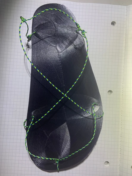 Byr Ultralight minimalist sandalet (Sadece Plastik Aparattır!!!) 3D - 2