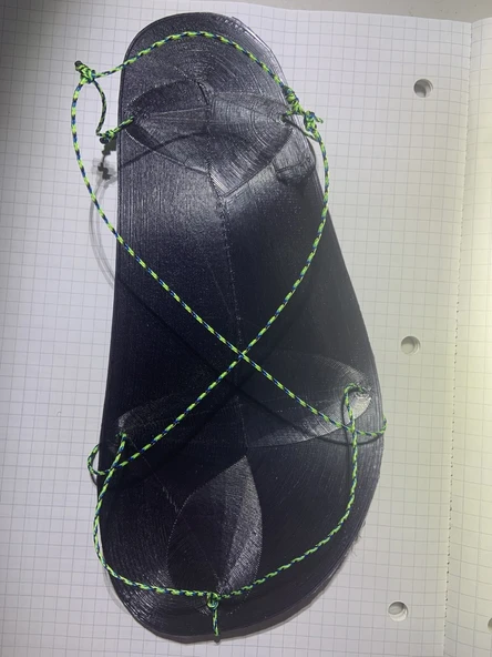 Byr Ultralight minimalist sandalet (Sadece Plastik Aparattır!!!) 3D