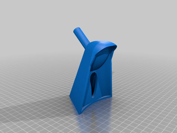 Byr Çığlık Maskesi Ölüm Düdüğü (Plastik Aparattır!!!) 3D - 3