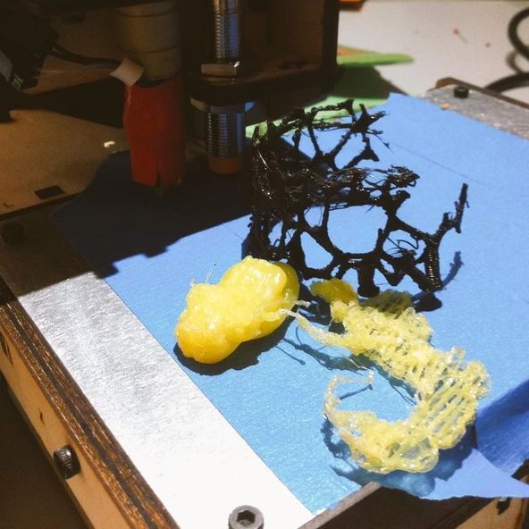 Byr Meshmixer Destekleri ile Voronoi Bilezik (Plastik Aparattır!!!) 3D - 3