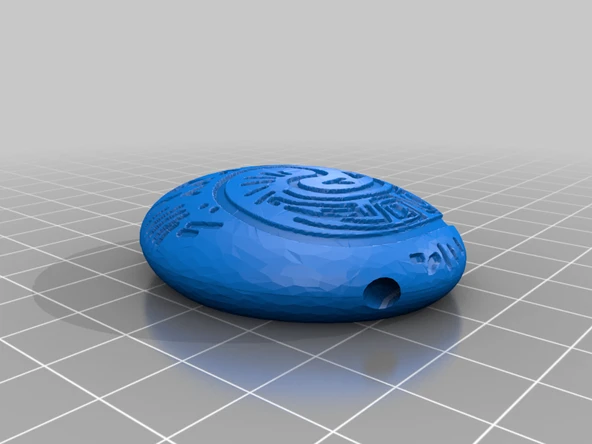 Byr Te Fiti Kolye Of "Kim olduğunu biliyorum" ile kazınmış (remix-remix remix ...)) (Sadece Plastik Aparattır!!!) 3D ürün görseli 1