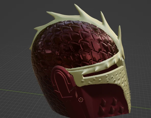 Byr EJDERHA MANDALORI KASK (Plastik Aparattır!!!) 3D - 5