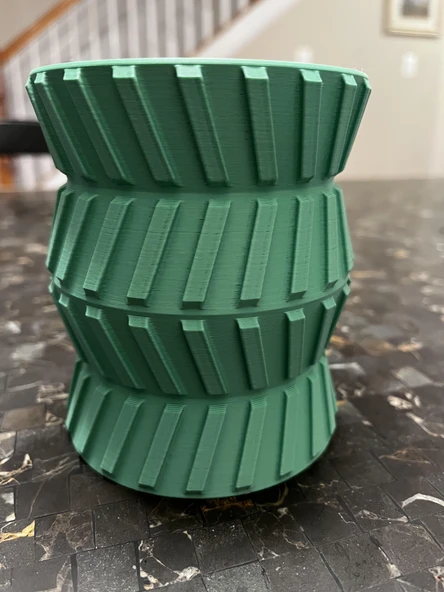 Byr Dekoratif Vazo (Sadece Plastik Aparattır!!!) 3D - 4
