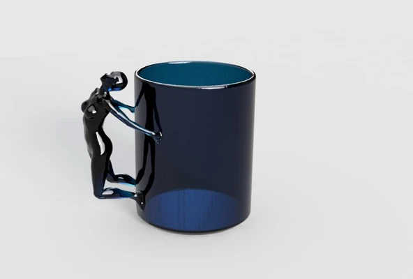 Byr Celestial Cup - Lady ile Kahve Kupası (Sadece Plastik Aparattır!!!) 3D