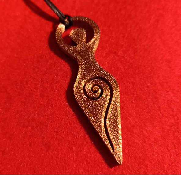 Byr Tanrıça kolye (Plastik Aparattır!!!) 3D - 2