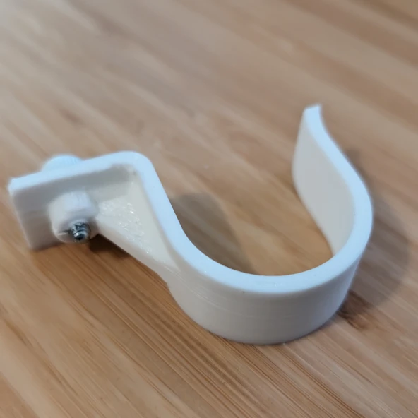 Byr IKEA Önemli Perde Çubuk Braketi (Plastik Aparattır!!!) 3D - 4