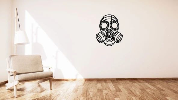 Byr Gaz maskesi / Plynová maska  duvar veya masa dekorasyonu (Sadece Plastik Aparattır!!!) 3D ürün görseli