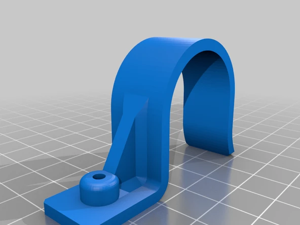 Byr IKEA Önemli Perde Çubuk Braketi (Plastik Aparattır!!!) 3D - 1