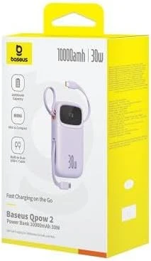 Baseus QPow2 PBank 30W 20K - Mor - 2
