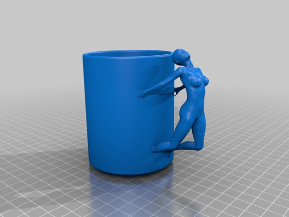 Byr Celestial Cup - Lady ile Kahve Kupası (Sadece Plastik Aparattır!!!) 3D - 2