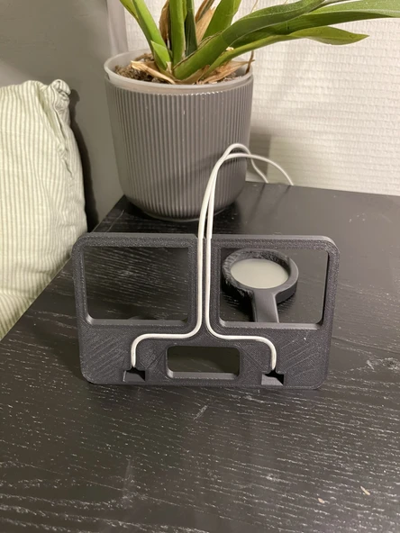 Byr iPhone ve Apple Watch için MagSafe Standı (Sadece Plastik Aparattır!!!) 3D - Resim 4