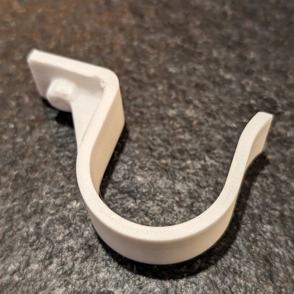 Byr IKEA Önemli Perde Çubuk Braketi (Plastik Aparattır!!!) 3D - 5