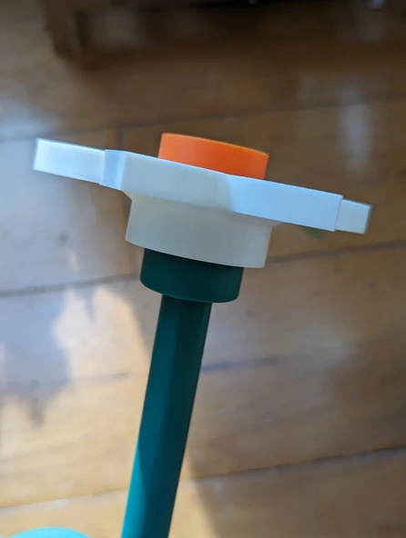 Lego Çelenk Çiçekleri için Lego çalı/ saksı takılacak adaptör (Plastik Aparattır!!!)