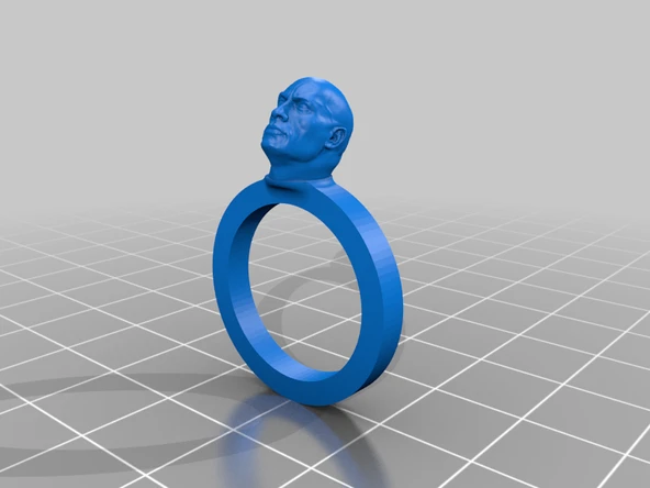 Byr Rock Yüzük (Plastik Aparattır!!!) 3D - Resim 2