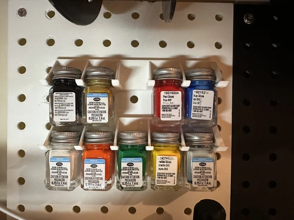 Testors Model Boya Pano Tutucu / Raf (Plastik Aparattır!!!)