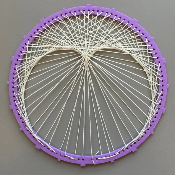 Byr Yaylı Sanat Kardioid için Yüzük (Sadece Plastik Aparattır!!!) 3D - Resim 2